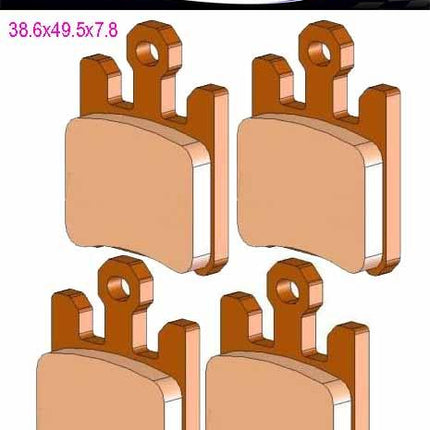 Brake Pads Sintered Metal N4, RD-N4 DB2102 SET/4 Pcs
