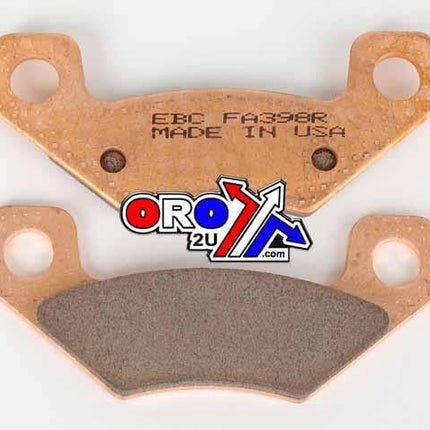 Brake Pads Sintered Metal Ebc, Ebc FA398R, 39-398