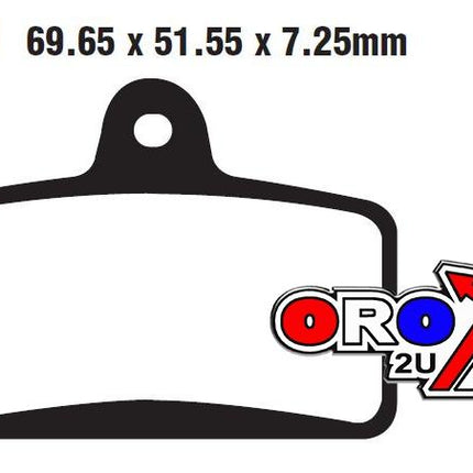 Brake Pads FA399 Ebc, Ebc FA399