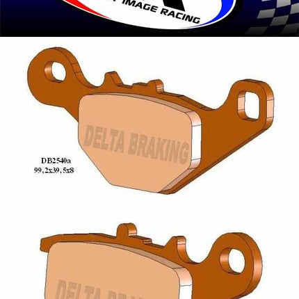 Brake Pads Sintered Metal Hs Or-d High Friction DB2540