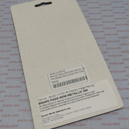 Brake Pads Sintered Metal Hs Or-d High Friction DB2540