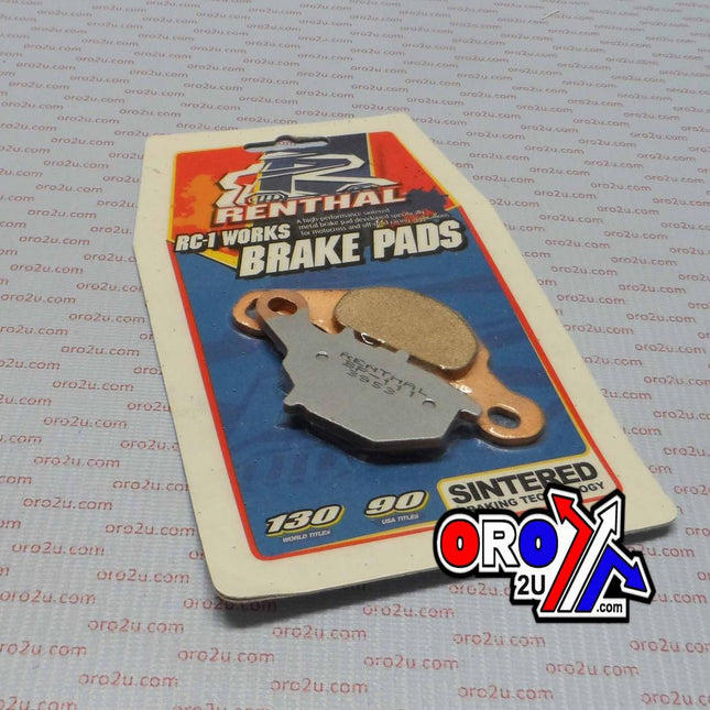 Brake Pads Sintered RC-1, Renthal BP-111, BP111 Works, 39-401, 41-953.H.REN