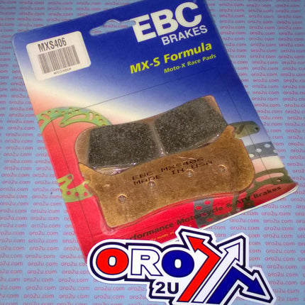 Brake Pads Sintered Metal, Ebc MXS406, KTM Husaberg