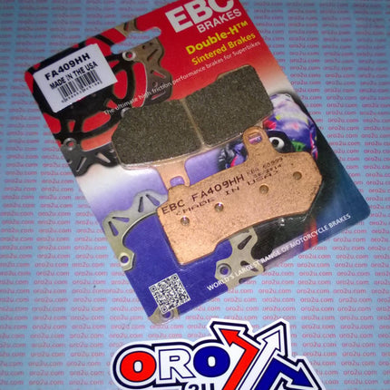 Brake Pads Sintered Metal, Ebc FA409HH Harley Davidson