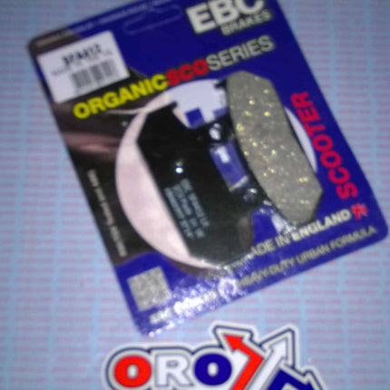 Brake Pads Std Scooter Organic, Ebc SFA412