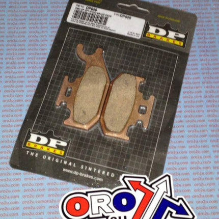 Brake Pads Sintered Dp Brakes, DP920 Premium 41-920.H.DP, 39-413