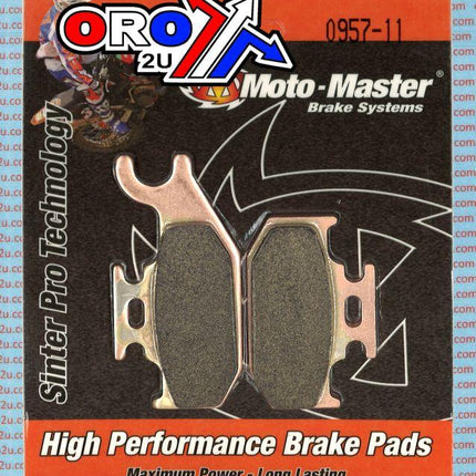 Brake Pads Std Moto-master, Semi-metallic Std 095711 LH