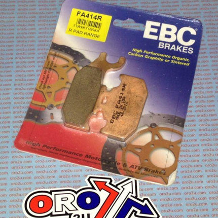 Brake Pads Sintered Ebc FA414R, Racing Gold.h.ebc