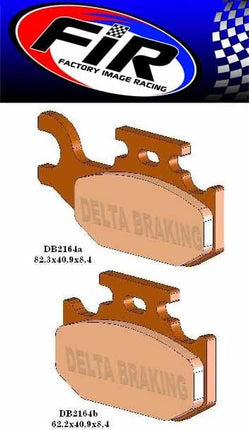 Brake Pads Sintered Metal HD, Qd-d Extreme, DB2164 Qd-d, BP233DDDD