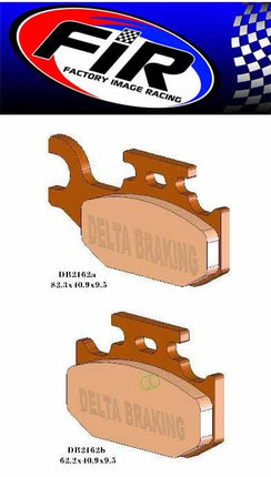 Brake Pads Semi-metallic Sm DB2162 Semi