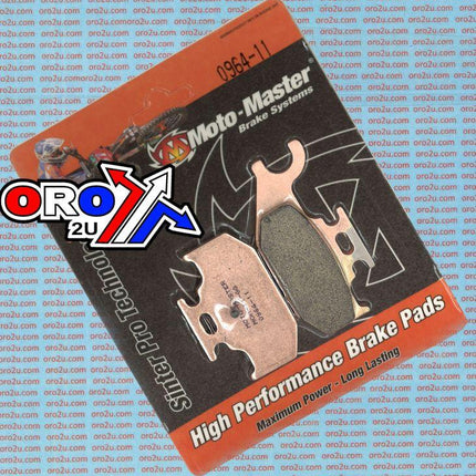 Brake Pads Moto-master, Semi-metallic Std 096411