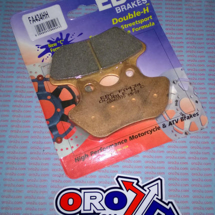 Brake Pads Sintered Metal, Ebc FA434HH Harley Davidson