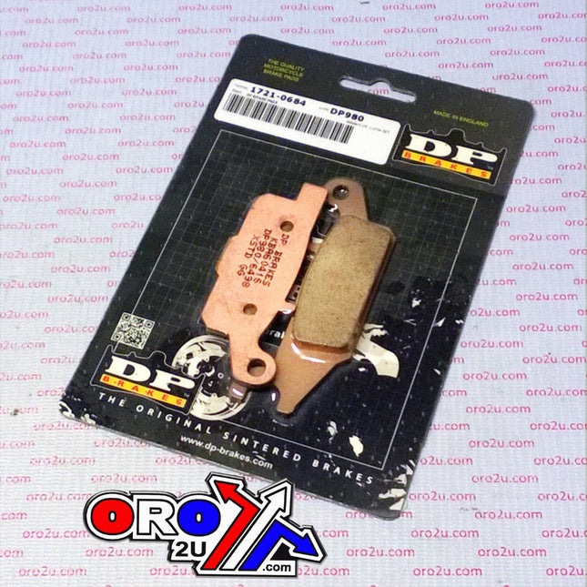 BRAKE PADS DP BRAKES HARD, DP980 BRAKES Premium Sintered, 39-444