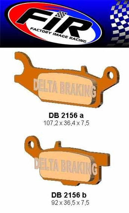 Brake Pads Sintered Metal HD, Qd-d Extreme, DB2156 Qd-d