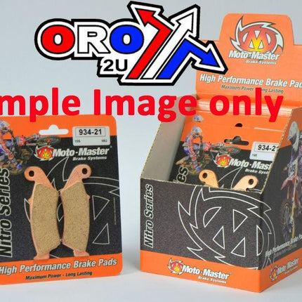 Brake Pads Sintered Nitro, Moto-master 096221, 39-445