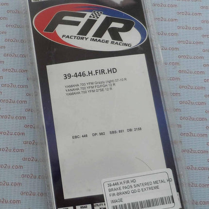 Brake Pads Sintered Metal HD, Qd-d Extreme, DB2158 Qd-d, BP228DDDD