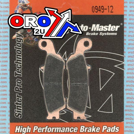 Brake Pads Sintered Racing, Moto-master 094912 41-983.H.MM, 39-450