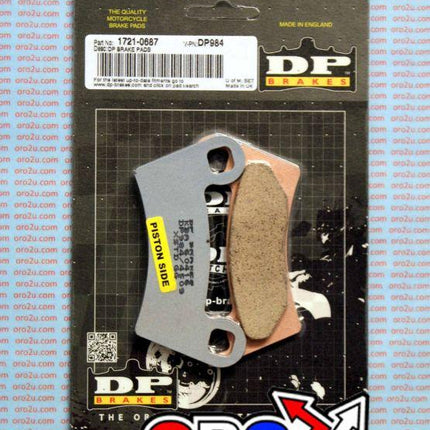 BRAKE PADS DP BRAKES HARD, DP984 Premium Sintered, 39-456