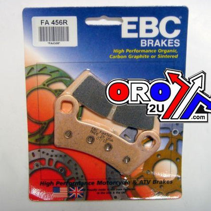 Brake Pads Sintered Metal, Ebc FA456R, 39-456
