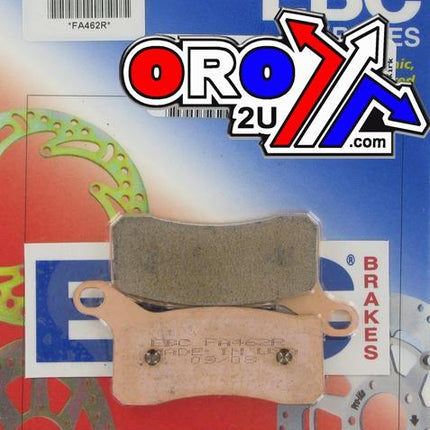 Brake Pads Sintered Ebc FA462R, 41-989.H.EBC Racing Gold, 39-462