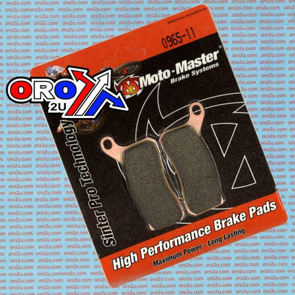 Brake Pads Std Moto-master, Semi-metallic Std 096511