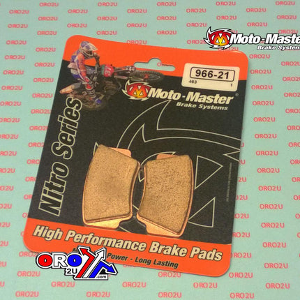 Brake Pads Sintered Nitro, Moto-master 096621, 39-463