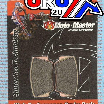 Brake Pads Std Moto-master, Semi-metallic Std 096611