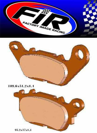 Brake Pads Mineral Organic M DB2174-M BP242M01F