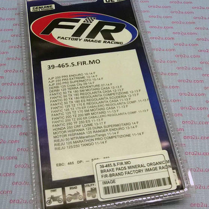 Brake Pads Mineral Organic M DB2177-M BP245M01F