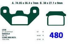 Brake Pads Std Ebc FA480