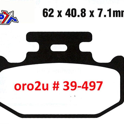 Brake Pads Std FA497TT Ebc 39-497