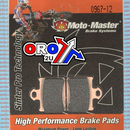 Brake Pads Sintered Racing, Moto-master 096712 41-508.H.MM, 39-602