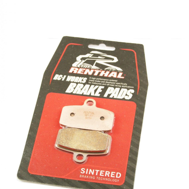 Brake Pads Sintered RC-1, Renthal BP-117, BP117 Works, 39-612, 41-117.H.REN