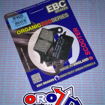 Brake Pads Std Scooter Organic, Ebc SFA625