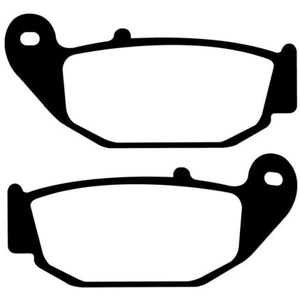 Brake Pads Sintered Metal, Ebc FA629R Gold, 39-629