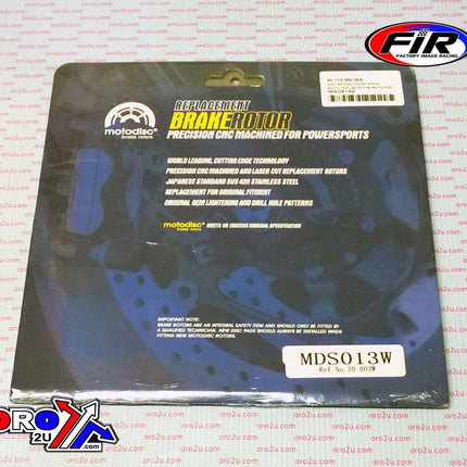 Disc Brake Front Wave MDS013W Motodisc