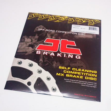 Disc Brake Front KTM, No Speedo Hole, Jt, JTD6026SC01 Sx, Sx-f, Exc, Self-cleaning Holes