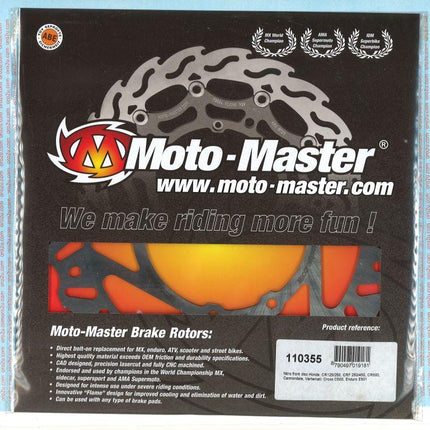 Disc Brake Front CR CRF Round, Moto-master 110355 Honda