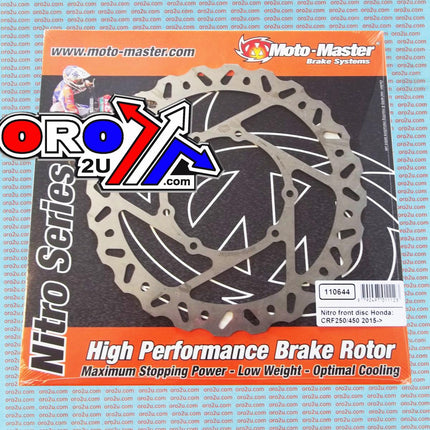 Disc Brake Front Fixed CRF 15-17, Moto-master 110644 Honda