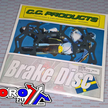 Disc Brake Front Sx Tc 85 2017, Cross Center 5100-056