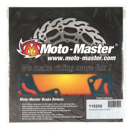 Disc Brake Rear CR80 CR85, Moto-master 110205 Flame