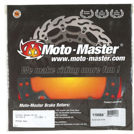 Disc Brake Rear DR350 95-99, Moto-master 110065