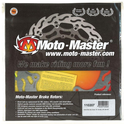 Disc Brake Rear CR CRF Flame, Moto-master 110207
