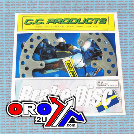 Disc Brake Rear YZ Yzf OEM 02