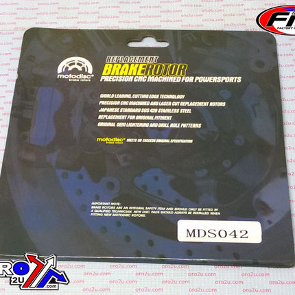 Disc Brake Front Yamaha Yfm Yfz MDS042 Quad ATV