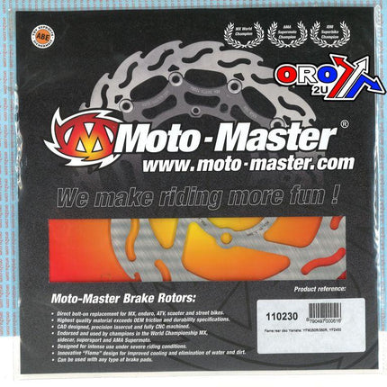 Disc Brake Rear YFZ450 Flame, Moto-master 110230 Yamaha