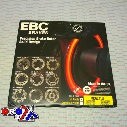 Disc Brake Arctic Cat, Ebc MD6271D, ATV Front/rear, AT-05767