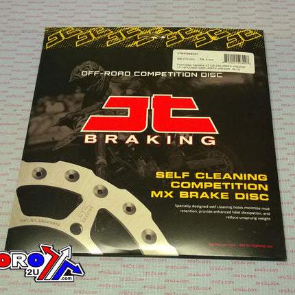 Disc Brake Front YZ / Yzf Jt, JTD4104SC01 Yamaha B11-2581T-00, Self-cleaning Holes