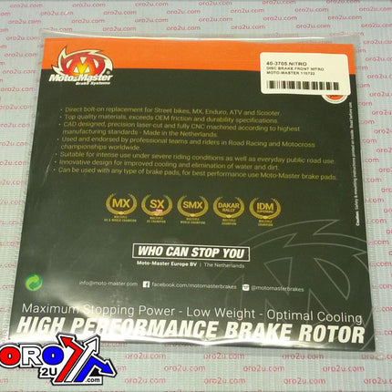 Disc Brake Front Nitro, Moto-master 110722