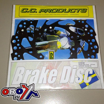 270 DISC FRONT 95-13 CR CRF, CrossCenter 5100-503 OVERSIZE